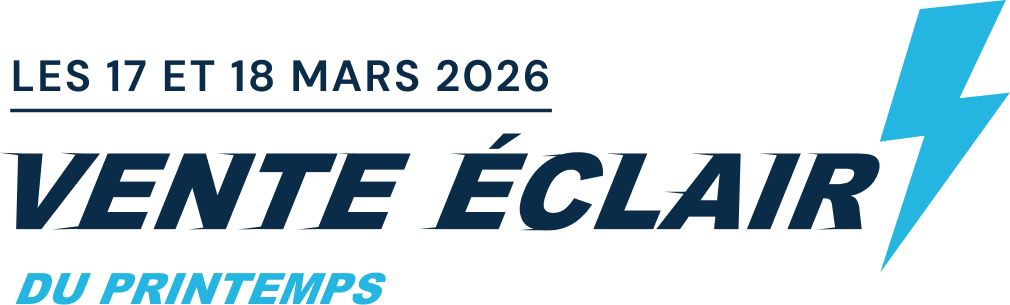 Vente éclair du printemps