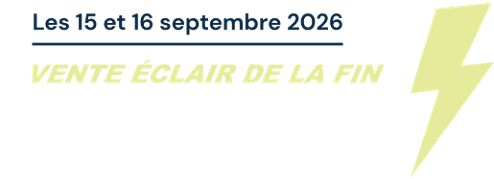 Vente éclair de l’été